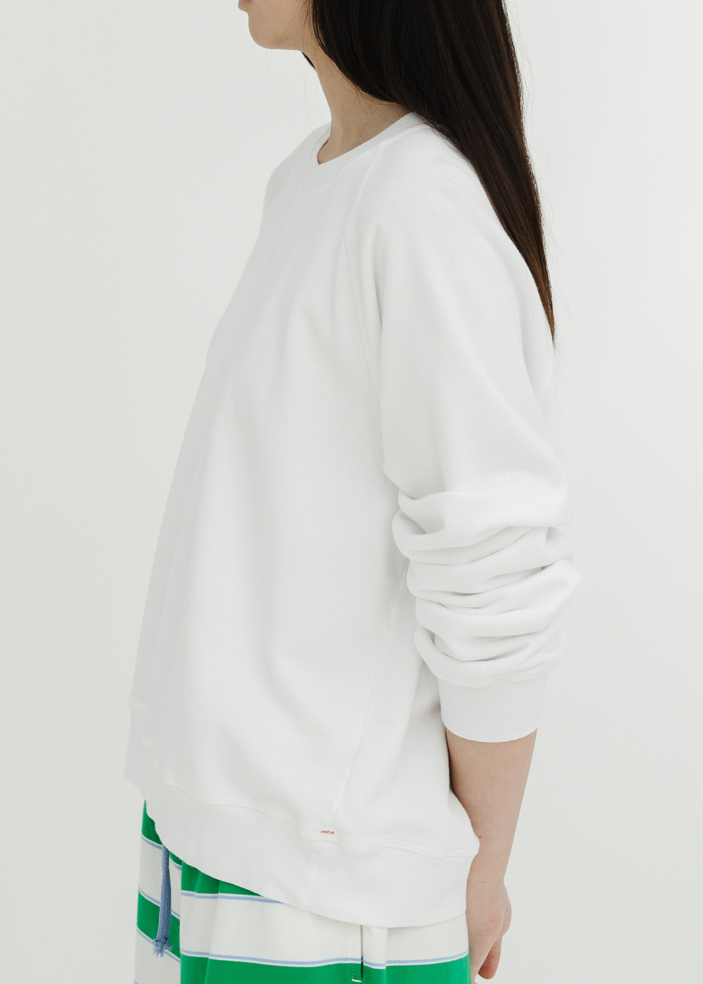 Xírena Marathon Sweatshirt in White | Shop Tula