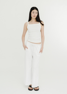Xírena Matteo Sweatpant in White | Shop Tula