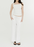Xírena Matteo Sweatpant in White | Shop Tula