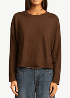 Xírena Sparrow Sweater in Brazil Nut | Shop Tula