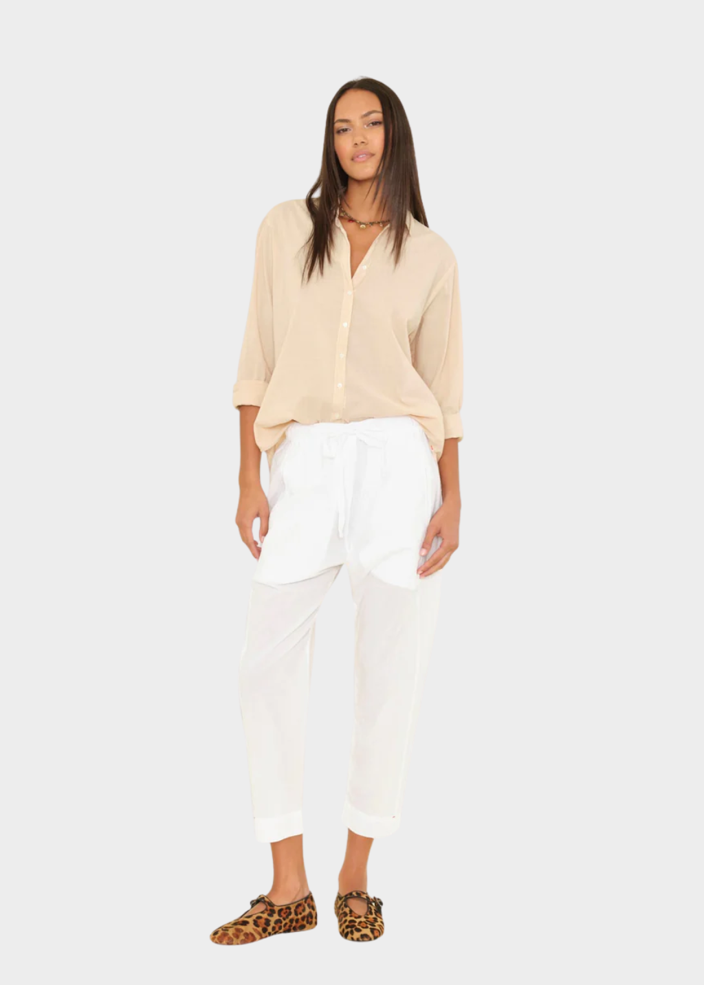 Xirena Beau Shirt in Parchment | Shop Tula
