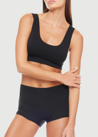 Éterne Sports Bra in Black | Shop Tula