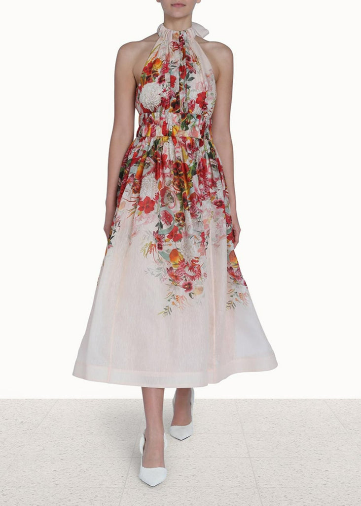 Zimmermann Wonderland Halter Dress| Tula's Online Boutique 