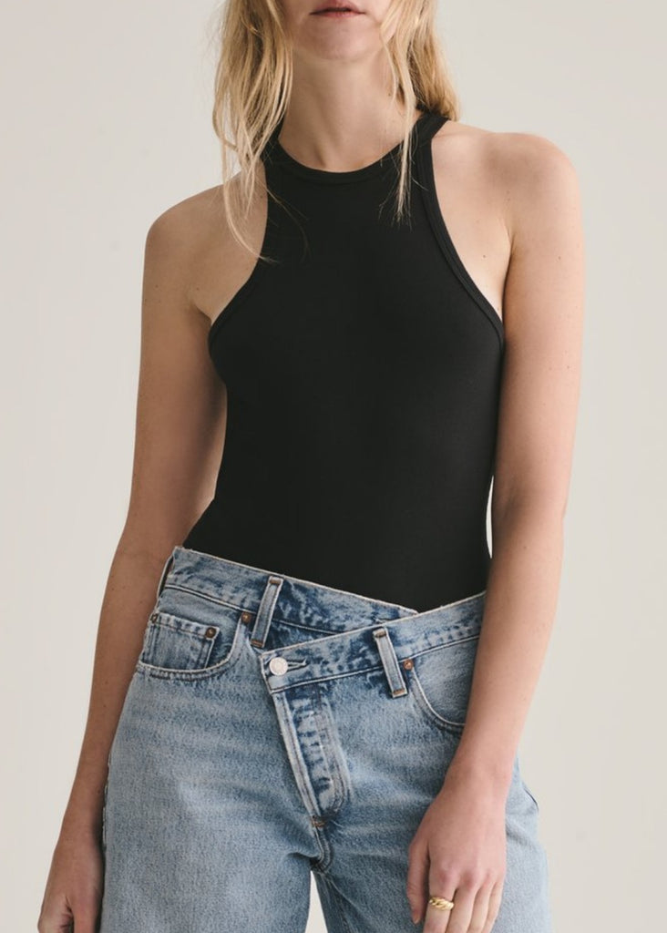 AGOLDE Rianne Body Suit in Black | Tula's Online Boutique