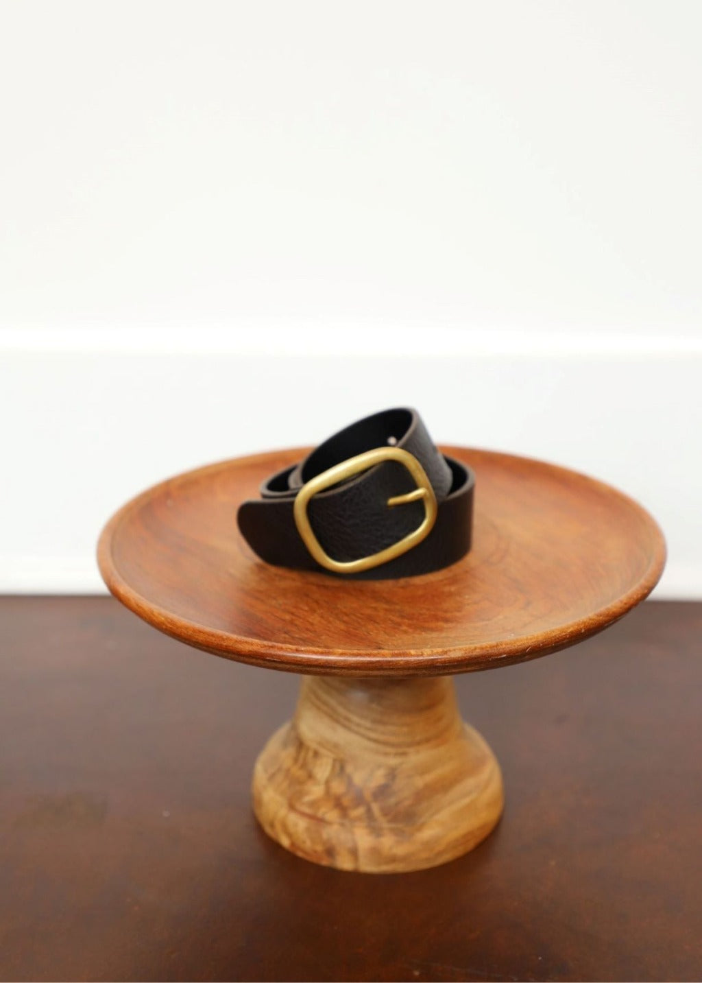 DePalma Leather Clasico Belt Front | Tula's Online Boutique