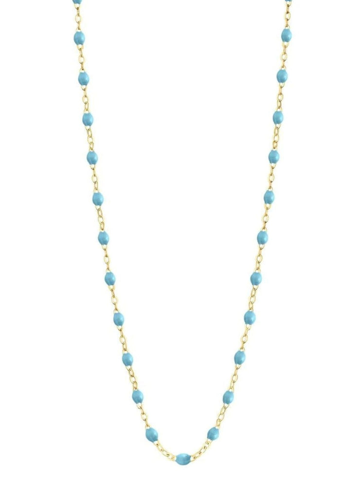 Gigi Clozeau Classic Necklace in Turquoise Flat I Tula Online Boutique 