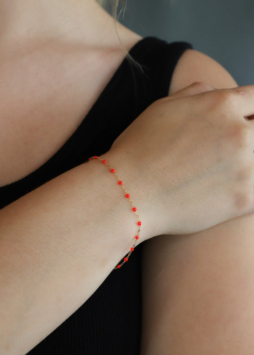 Gigi Clozeau Classic Gigi Bracelet Coral | Shop Tula