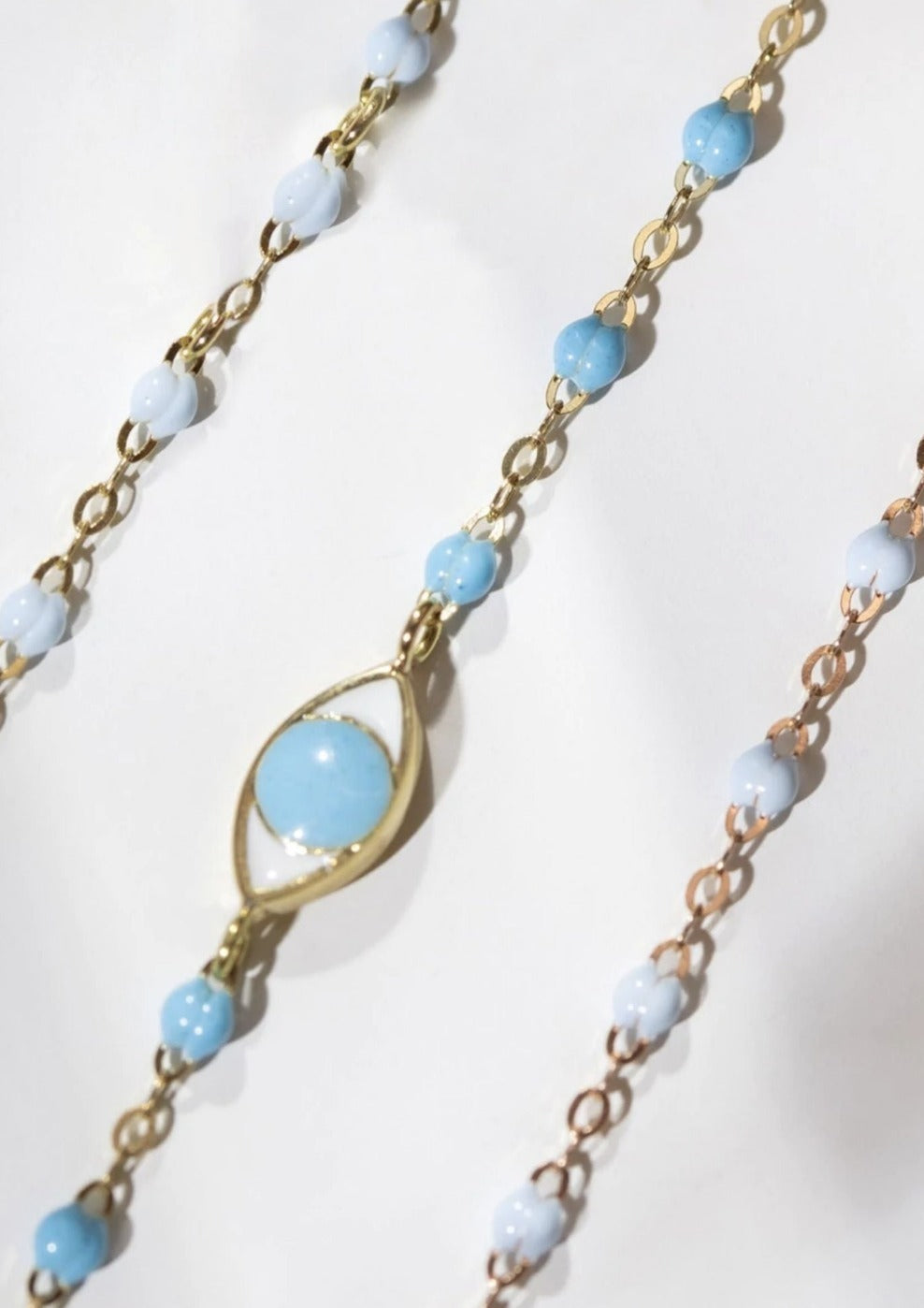 Gigi Clozeau Classic Gigi Bracelet in Baby Blue | Shop Tula
