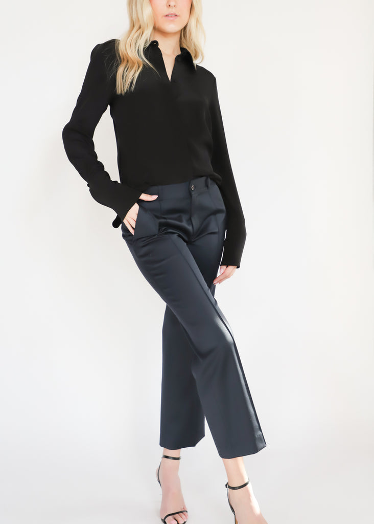 Brandon Maxwell The Soren Trouser in Wool | Tula Online Boutique