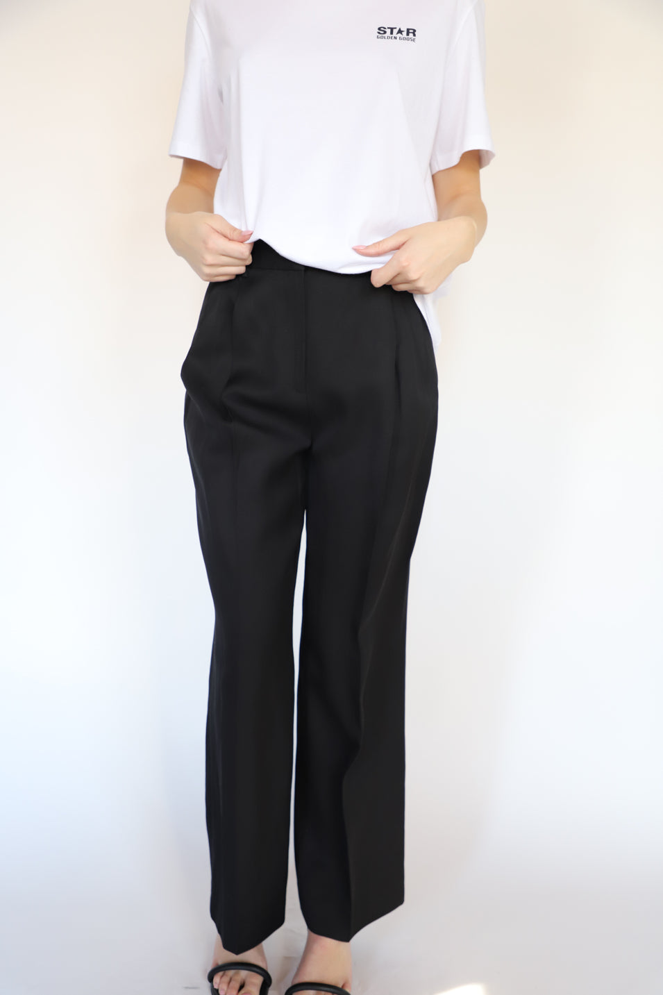 LouLou Studio Cadar Wide Leg Pants | Tula's Online Boutique