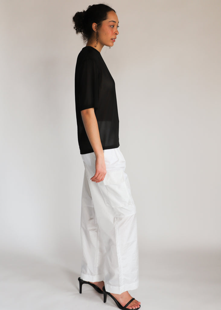 Tibi Sheer Gauze T-Shirt| Tula's Online Boutique