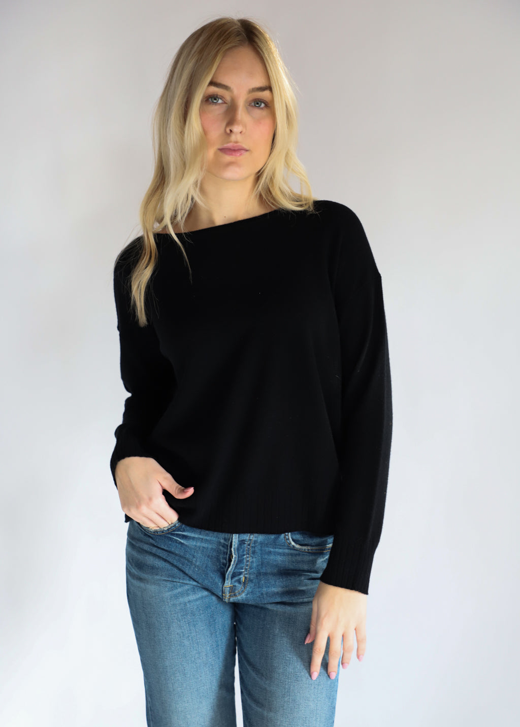 Nili Lotan Boyfriend Sweater | Tula's Online Boutique