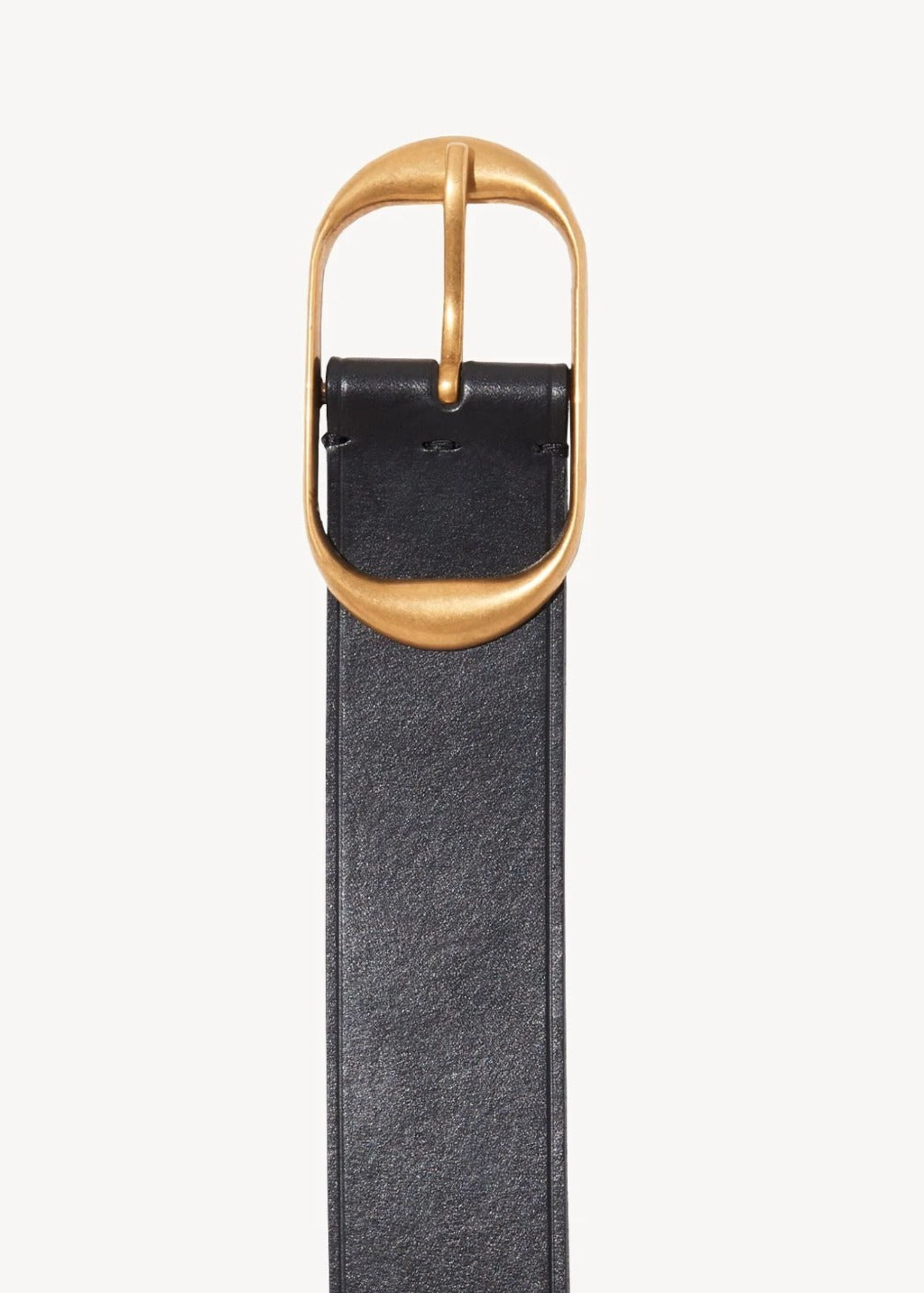 Nili Lotan Nili Belt in Black & Brass | Shop Tula