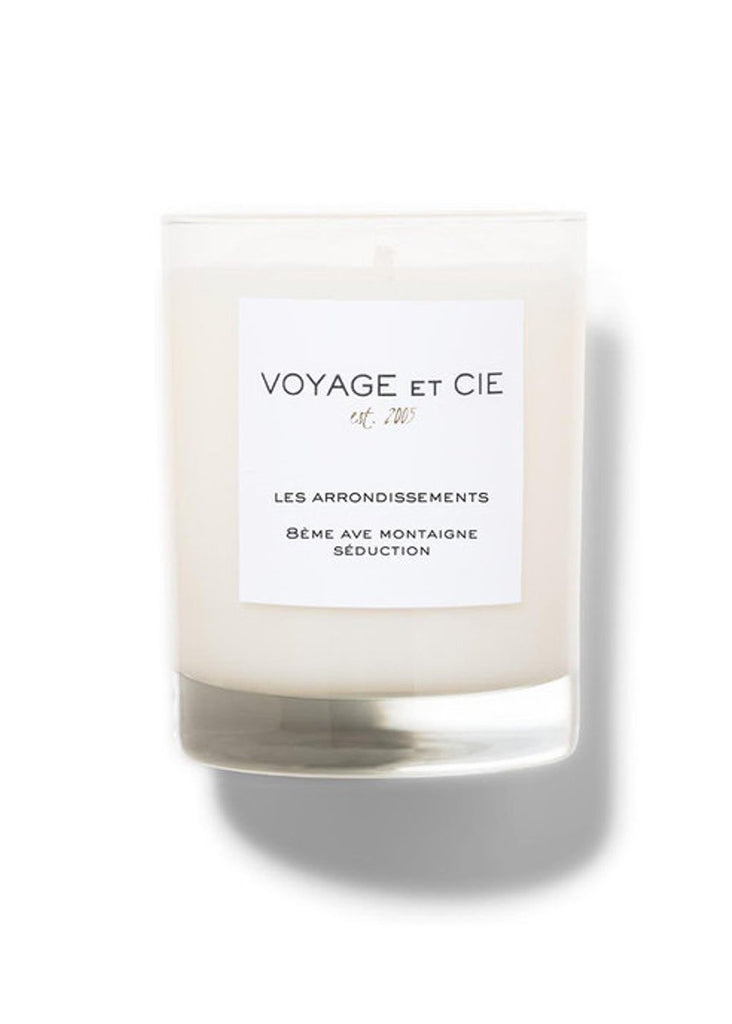 Voyage Et Cie 8ÈME AVE MONTAIGNE "SEDUCTION" Candle - Tula Designer Boutique