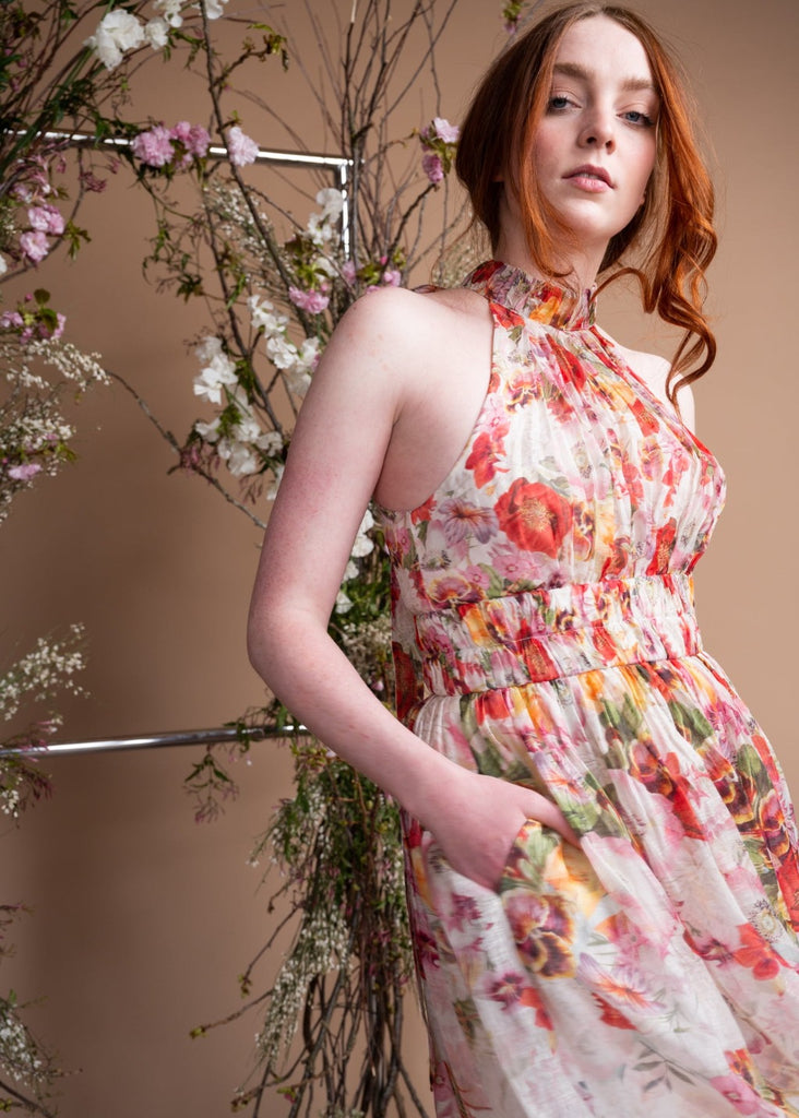 Zimmermann Wonderland Halter Dress| Tula's Online Boutique