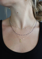 Gigi Clozeau Baby Blue Necklace Stack | Tula's Online Boutique